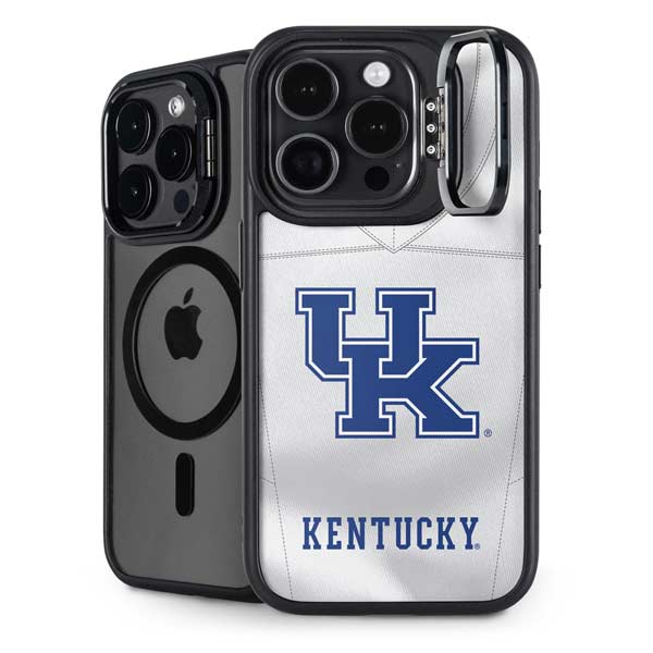 University of Kentucky White Jersey iPhone 14 Pro Max Kickstand Case