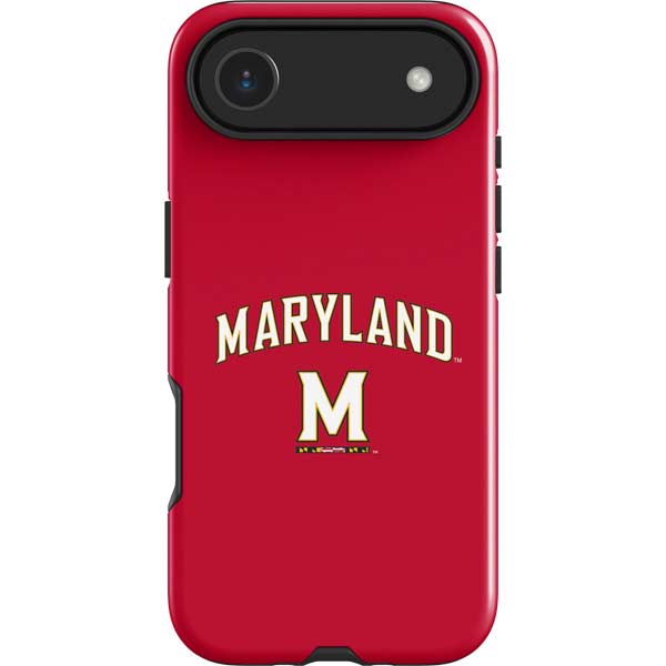University of Maryland Collegiate Text Red iPhone 17 Air Impact Case