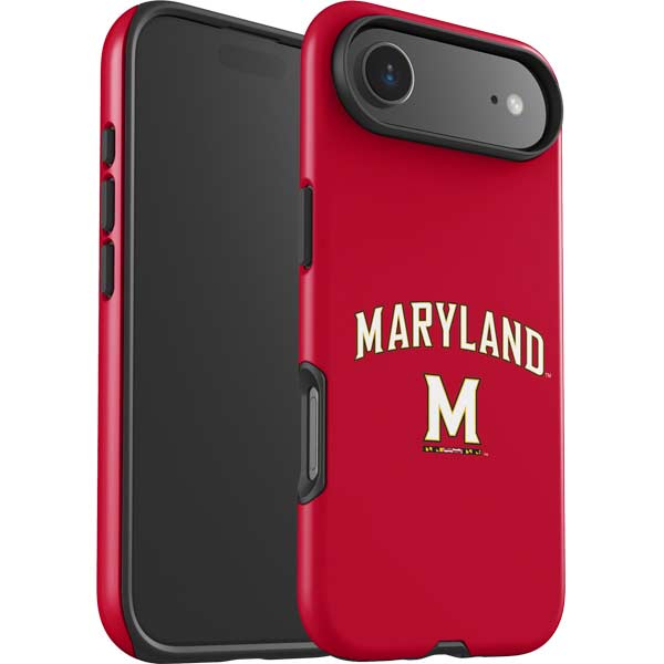 University of Maryland Collegiate Text Red iPhone 17 Air Impact Case