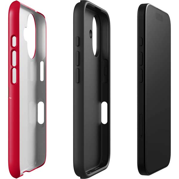 University of Maryland Collegiate Text Red iPhone 17 Impact Case