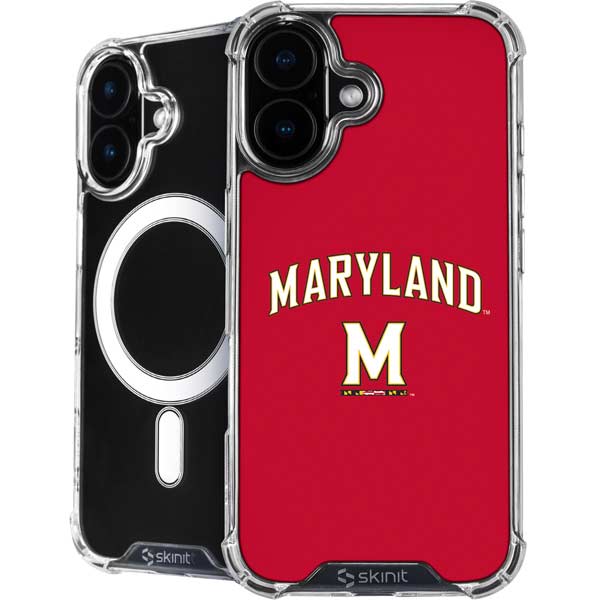 University of Maryland Collegiate Text Red iPhone 17 MagSafe Case