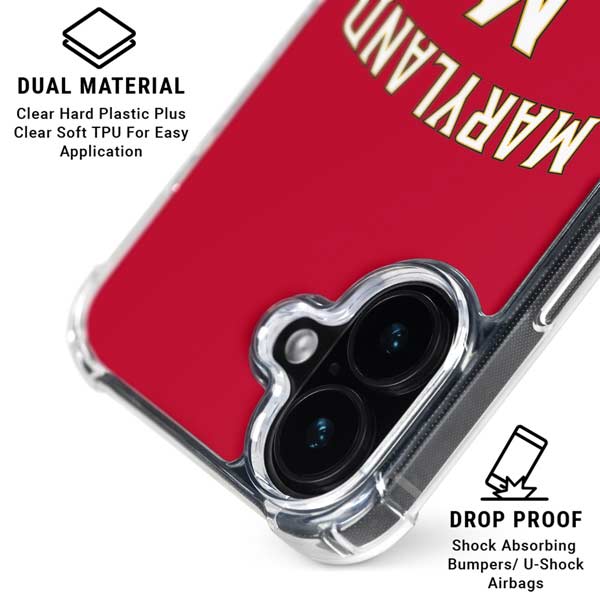 University of Maryland Collegiate Text Red iPhone 17 MagSafe Case