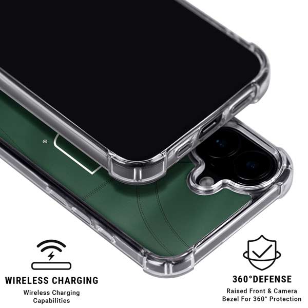 University of Miami Green Jersey iPhone 17 Clear Case