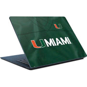 University of Miami Green Jersey Surface Laptop Skin