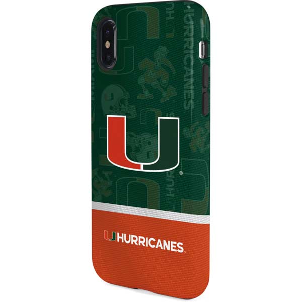 University of Miami U Hurricanes iPhone XS Pro Case