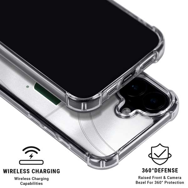 University of Miami White Jersey iPhone 17 Clear Case