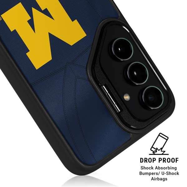 University of Michigan Blue Jersey Galaxy S26 Ultra Kickstand Case