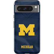 University of Michigan Blue Jersey Pixel Cases
