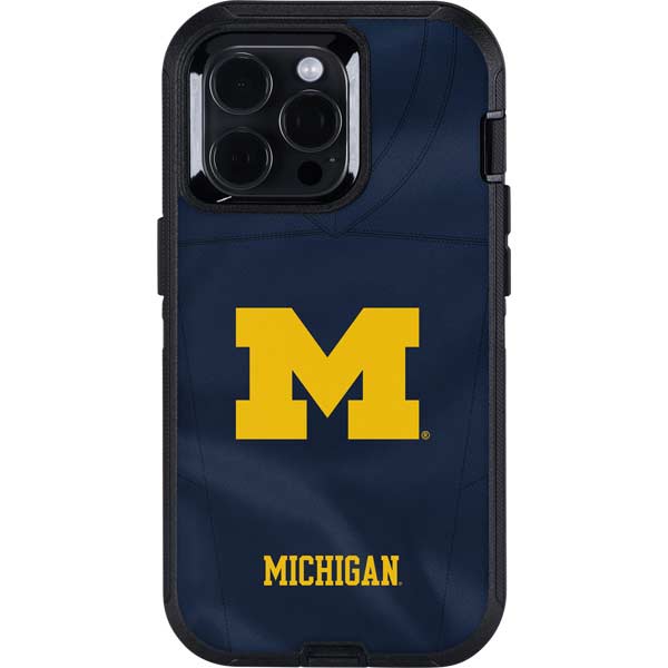 University of Michigan Blue Jersey Otterbox Defender iPhone Skin