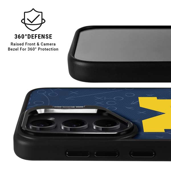 University of Michigan Jersey Split Galaxy S26 Kickstand Case