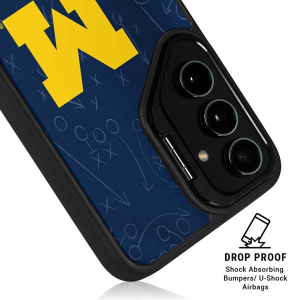 University of Michigan Jersey Split Galaxy S26 Kickstand Case