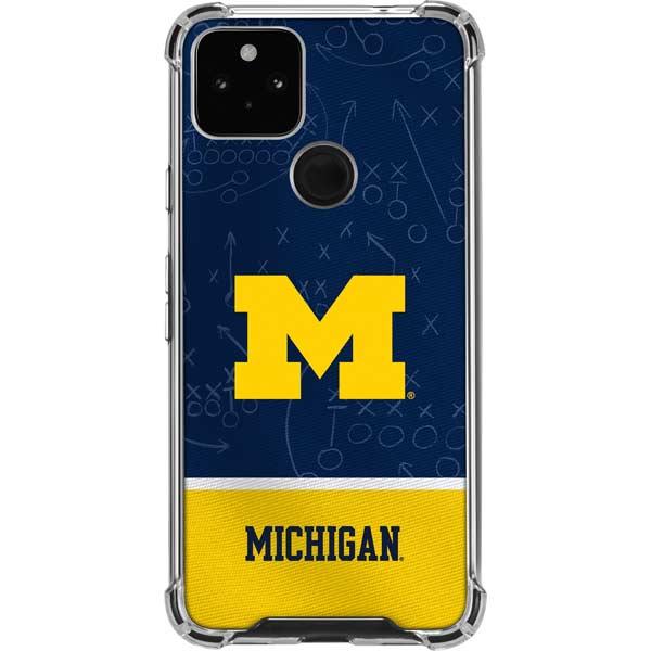 University of Michigan Jersey Split Pixel Cases