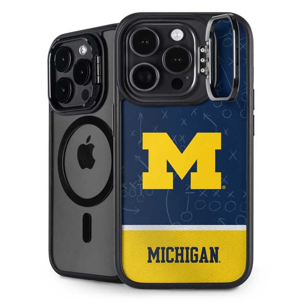 University of Michigan Jersey Split iPhone 14 Pro Kickstand Case