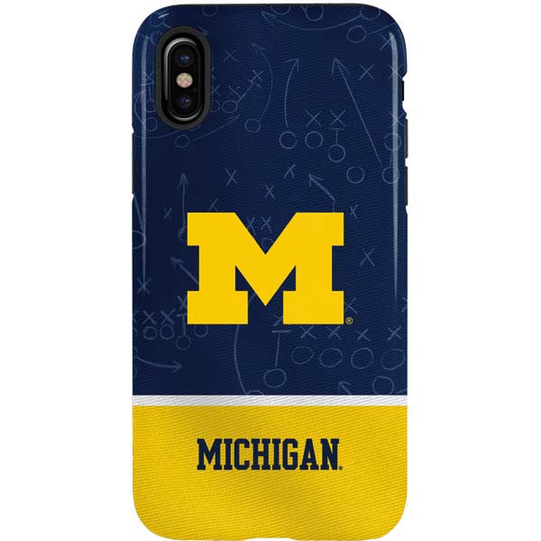 University of Michigan Jersey Split iPhone XS Pro Case