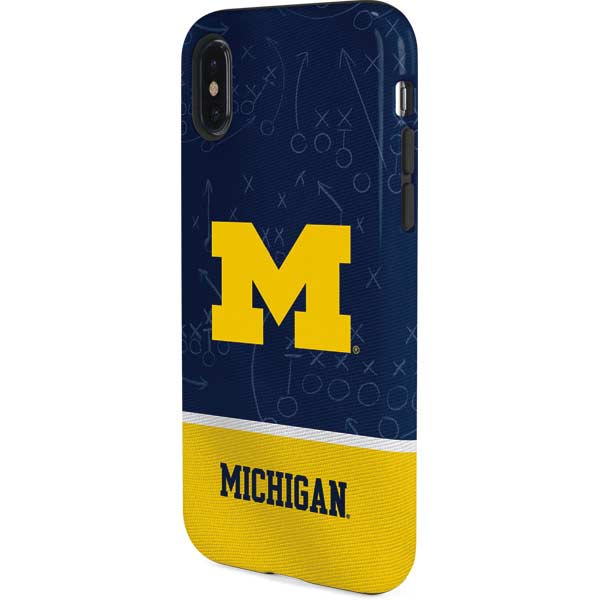University of Michigan Jersey Split iPhone XS Pro Case
