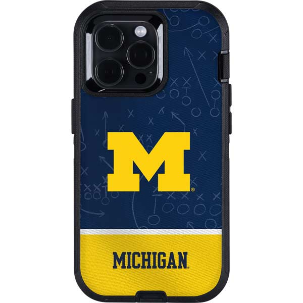 University of Michigan Jersey Split Otterbox Defender iPhone Skin