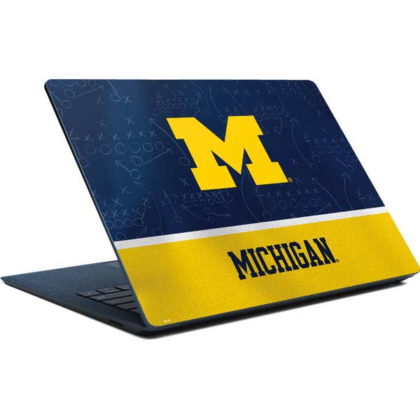 University of Michigan Jersey Split Surface Laptop Skin