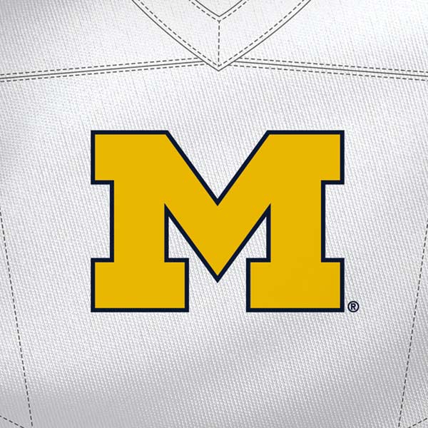 University of Michigan White Jersey iPhone XS Pro Case