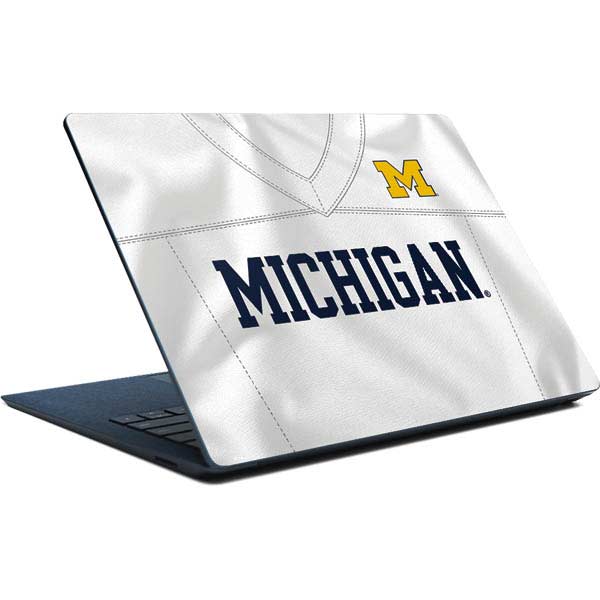 University of Michigan White Jersey Surface Laptop Skin