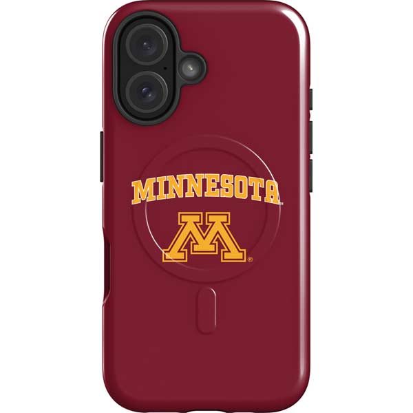 University of Minnesota Collegiate Text iPhone 16 Magsafe Impact Case