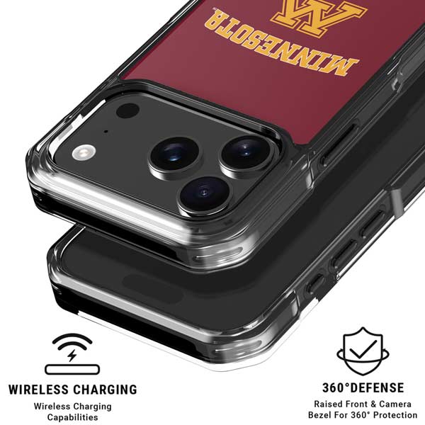 University of Minnesota Collegiate Text iPhone 17 Pro Max MagSafe Case