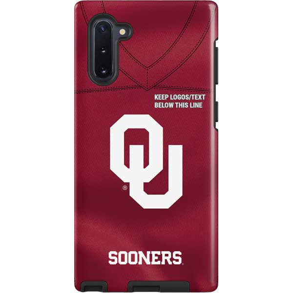 University of Oklahoma Red Jersey Galaxy Cases