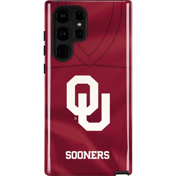University of Oklahoma Red Jersey Galaxy Cases