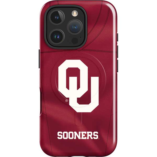 University of Oklahoma Red Jersey iPhone 16 Pro Max Magsafe Impact Case