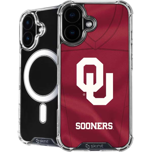 University of Oklahoma Red Jersey iPhone 17 MagSafe Case