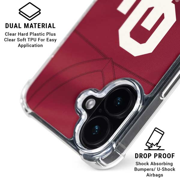 University of Oklahoma Red Jersey iPhone 17 MagSafe Case