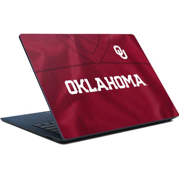 University of Oklahoma Red Jersey Surface Laptop Skin