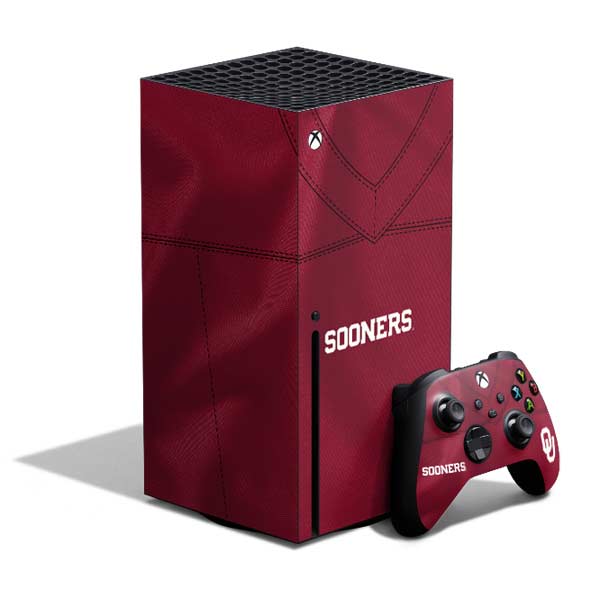 University of Oklahoma Red Jersey Xbox Series X Skins