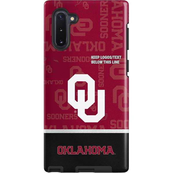 University of Oklahoma Split Jersey Galaxy Cases