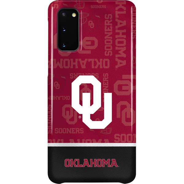 University of Oklahoma Split Jersey Galaxy Cases