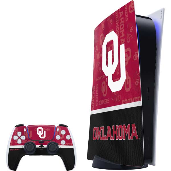University of Oklahoma Split Jersey PlayStation PS5 Skins