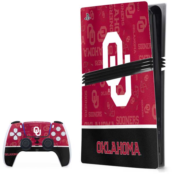 University of Oklahoma Split Jersey PlayStation PS5 Skins