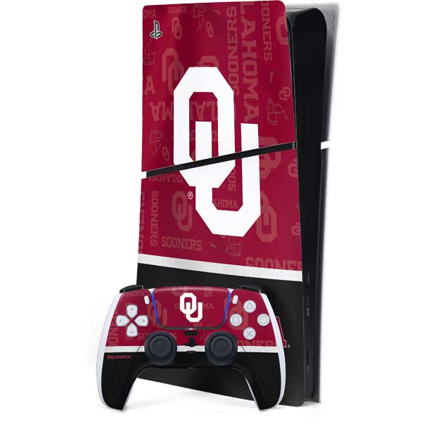 University of Oklahoma Split Jersey PlayStation PS5 Skins