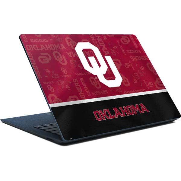 University of Oklahoma Split Jersey Surface Laptop Skin