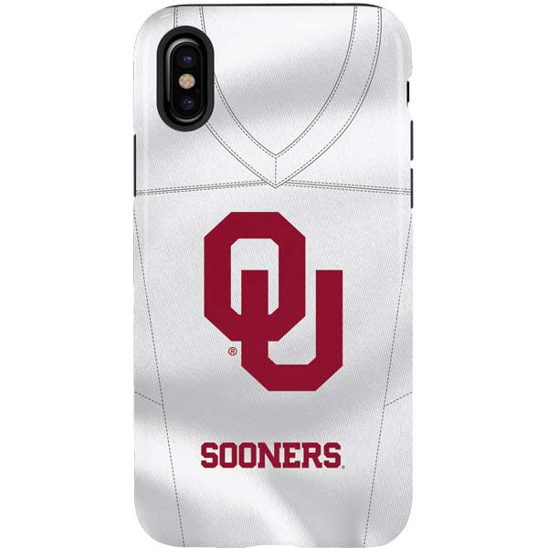 University of Oklahoma White Jersey iPhone XS Pro Case