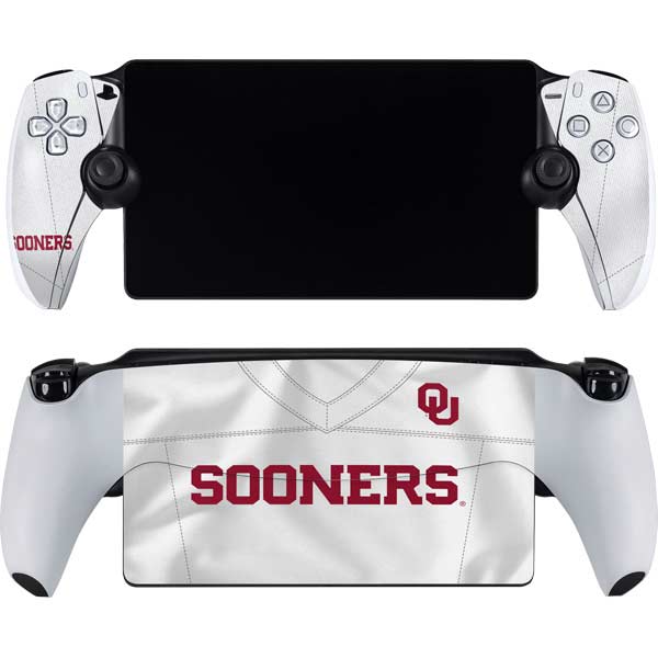 University of Oklahoma White Jersey PlayStation PS5 Skins