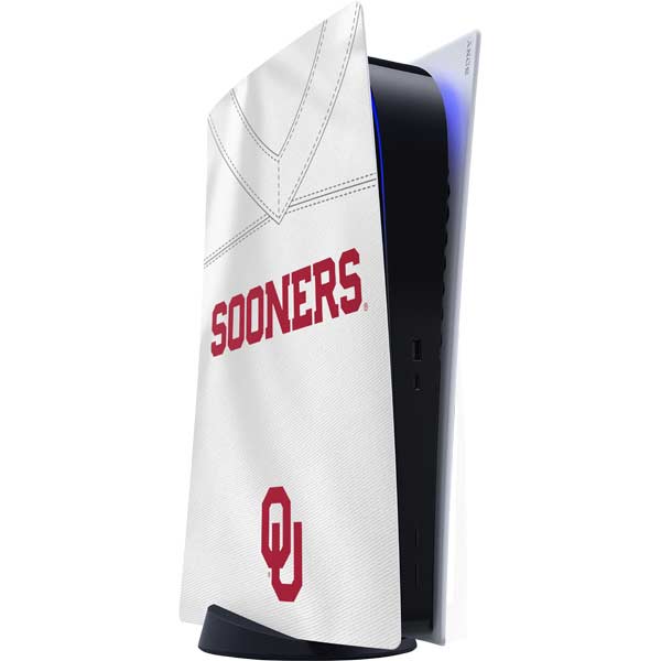 University of Oklahoma White Jersey PlayStation PS5 Skins