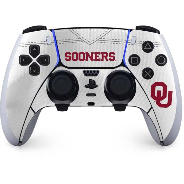 University of Oklahoma White Jersey PlayStation PS5 Skins
