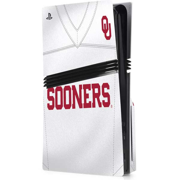 University of Oklahoma White Jersey PlayStation PS5 Skins