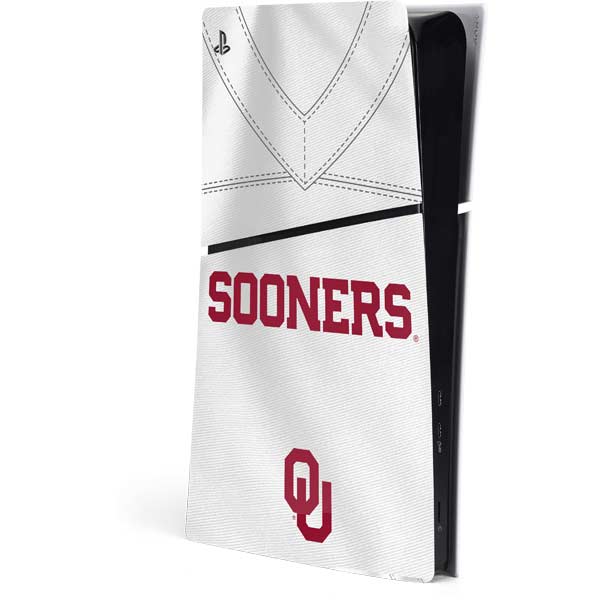 University of Oklahoma White Jersey PlayStation PS5 Skins