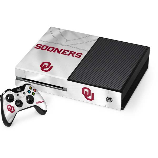 University of Oklahoma White Jersey Xbox One Skins