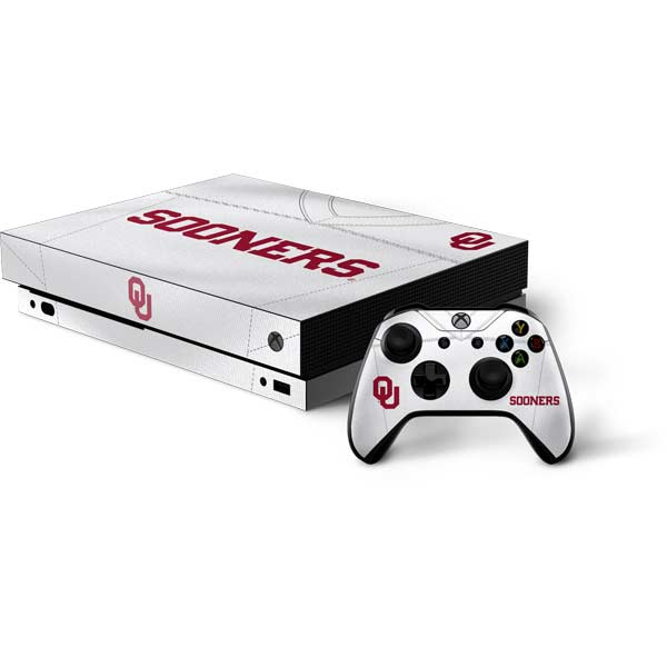 University of Oklahoma White Jersey Xbox One Skins