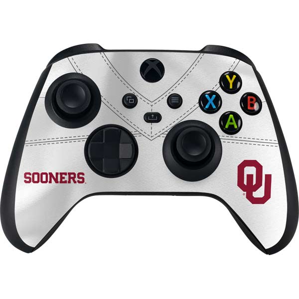University of Oklahoma White Jersey Xbox Series X Skins