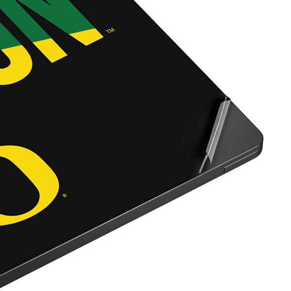 University of Oregon Split on Black Surface Laptop 7 15in Skin