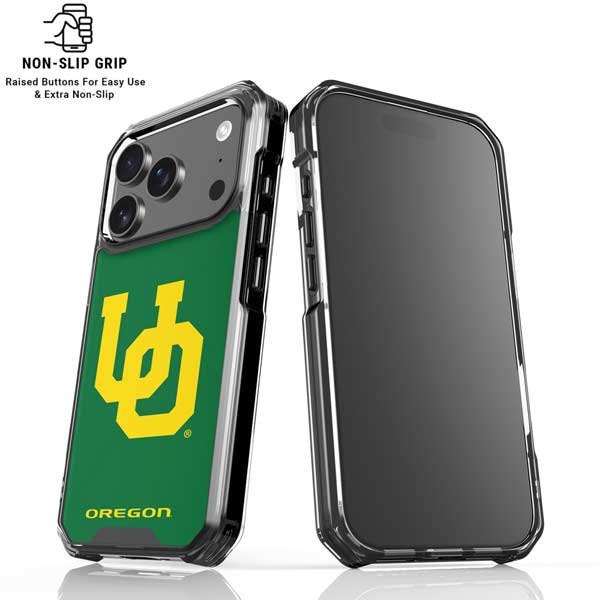 University of Oregon UO on Green iPhone 17 Pro MagSafe Case