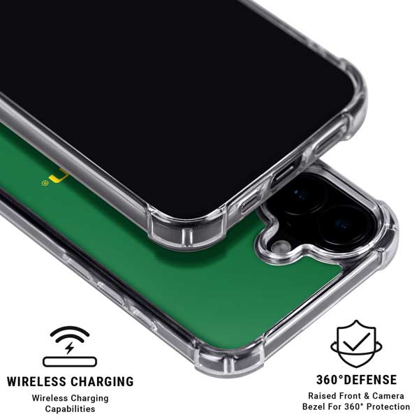 University of Oregon Yellow O with Text iPhone 16 MagSafe Case